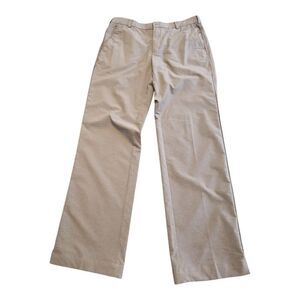 NWOT‎ Nike Golf Pants Dri-Fit Mens 34 X 32 Brown Nylon Polyester Spandex Swoosh